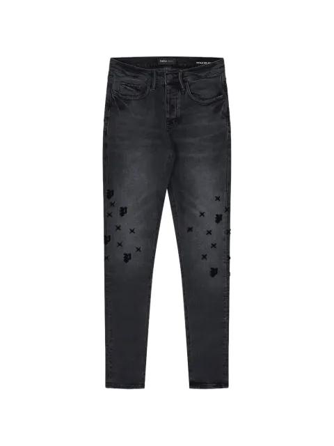 tuffetage monogram jeans by PURPLE BRAND
