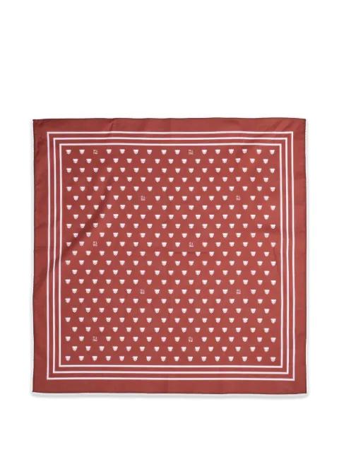 Push-Skull scarf by PUSHBUTTON