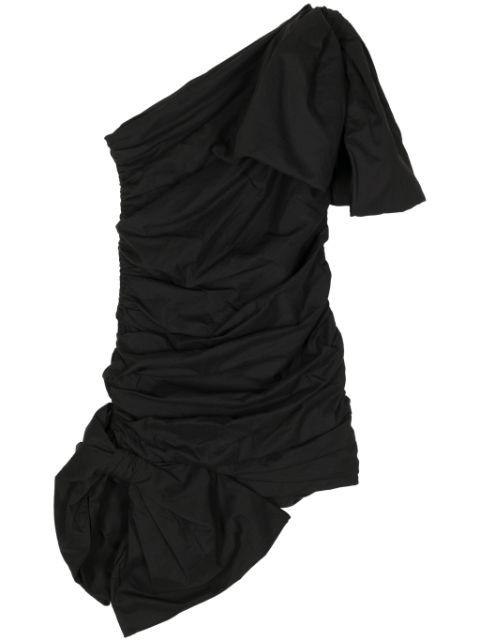 bow one-shoulder minidress by PUSHBUTTON