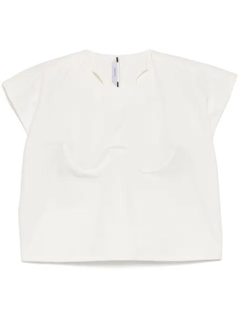 bra point sleeveless top by PUSHBUTTON