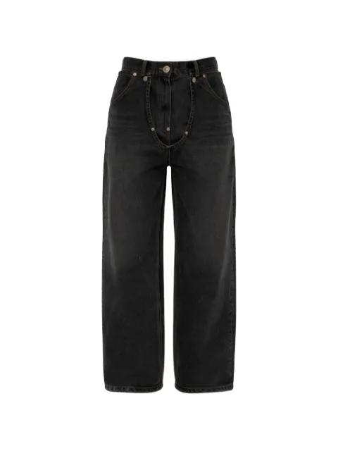 embellished denim  jeans by PUSHBUTTON