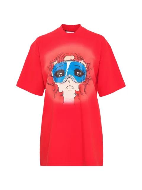 graphic-print T-shirt by PUSHBUTTON