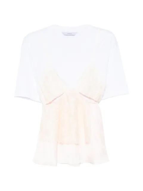 lace layered T-shirt by PUSHBUTTON