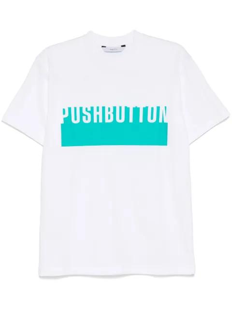 logo-print T-shirt by PUSHBUTTON