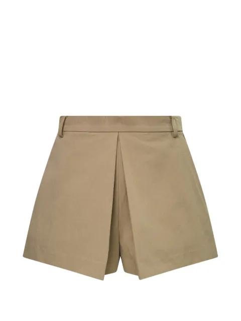 pleated A-line shorts by PUSHBUTTON