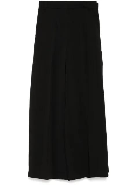 side folded wide pants by PUSHBUTTON