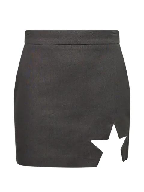 star-cutout skirt by PUSHBUTTON