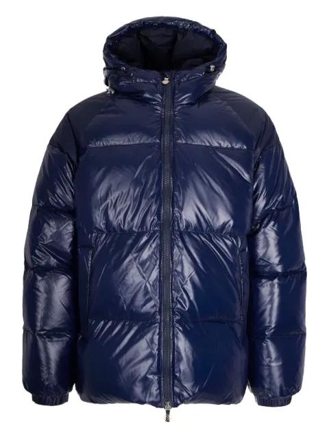 hoodied puffer coat by PYRENEX