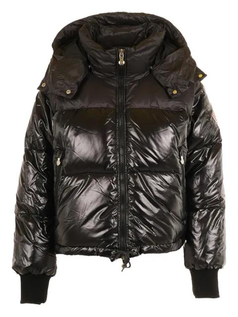 zip-fastening hoodied jacket by PYRENEX