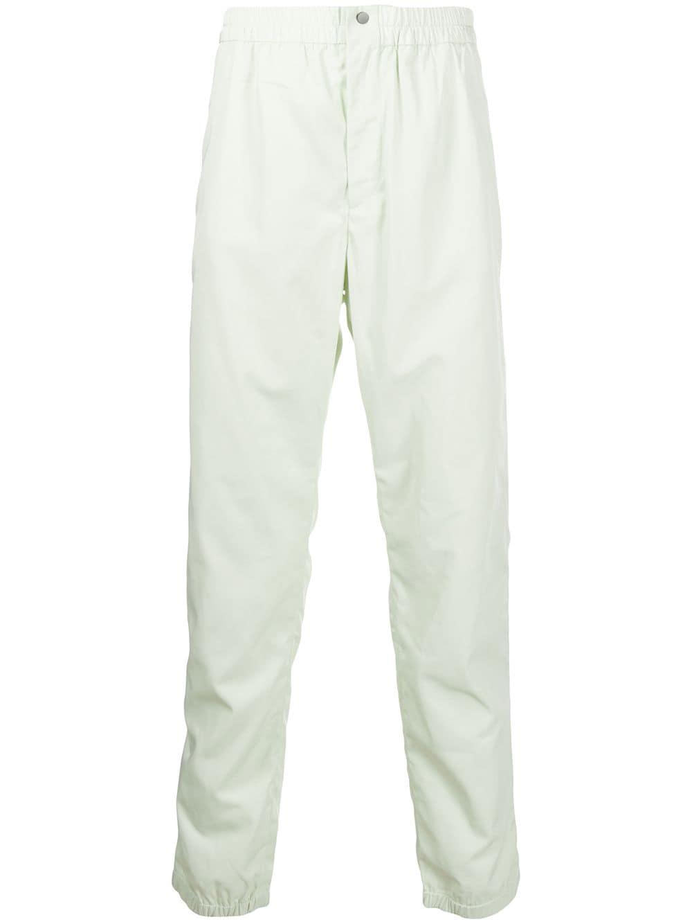 elasticated zip pockets trousers by QASIMI