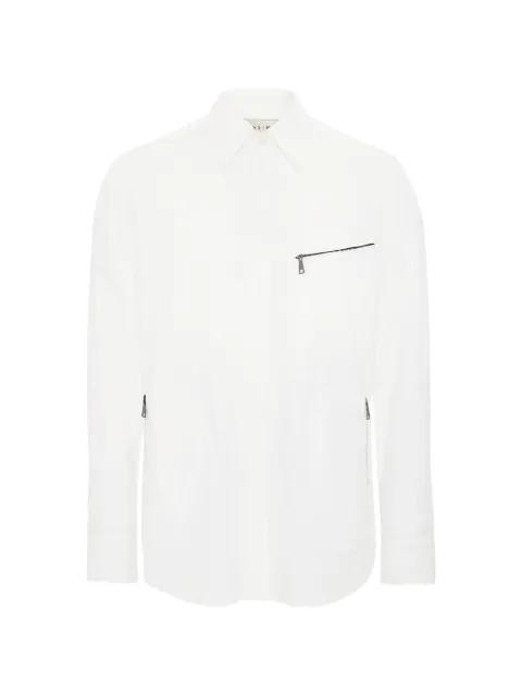 zip pocket shirt by QASIMI