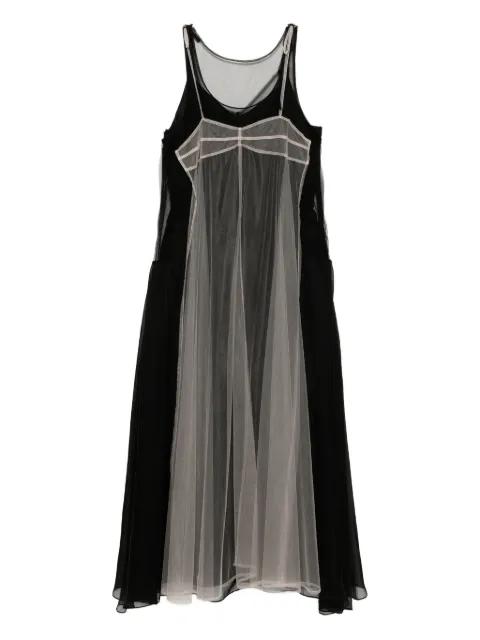 semi-sheer layered dress by QUETSCHE