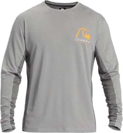Bamboo Check 2 Long-Sleeve Surf T-Shirt by QUIKSILVER