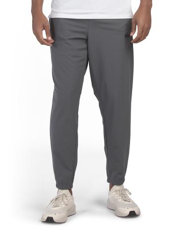 Stretch Breathable Knit Joggers for Men | Polyester by QUIKSILVER Stretch Breathable Knit Joggers for Men | Polyester by QUIKSILVER