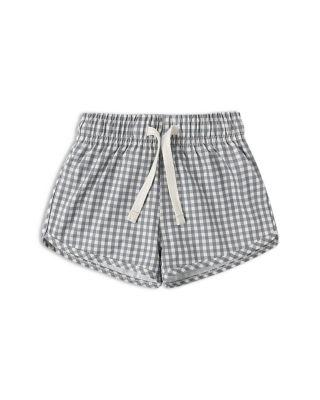 Boys' Gingham Swim Shorts - Baby by QUINCY MAE