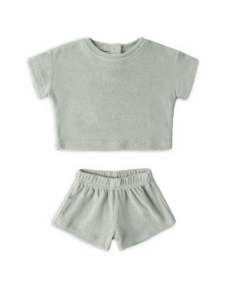 Boys' Terry Tee & Shorts Set - Baby by QUINCY MAE