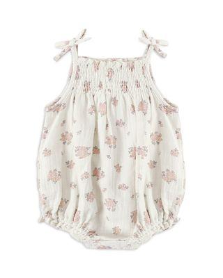 Girls' Betty Garden Rose Printed Romper - Baby by QUINCY MAE