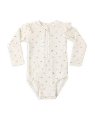 Girls' Byron One Piece Rashguard Swimsuit - Baby by QUINCY MAE