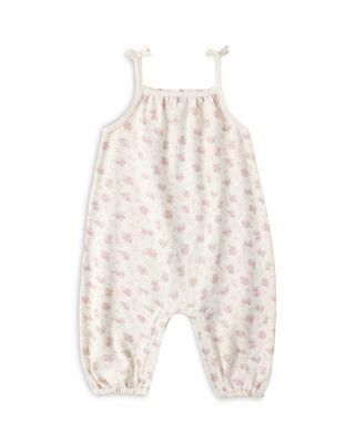 Girls' Flower Field Smocked Jumpsuit - Baby by QUINCY MAE