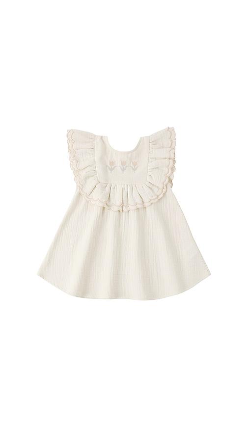 QUINCY MAE Lulu Dress in Neutral by QUINCY MAE