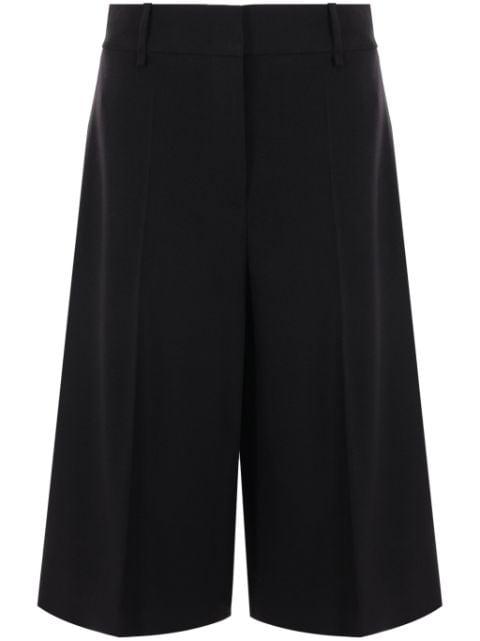 cut-out tailored shorts by QUIRA