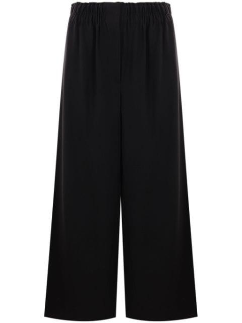 oversized wide-leg trousers by QUIRA