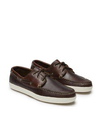 Men's Runabout Boat Shoe by QUODDY