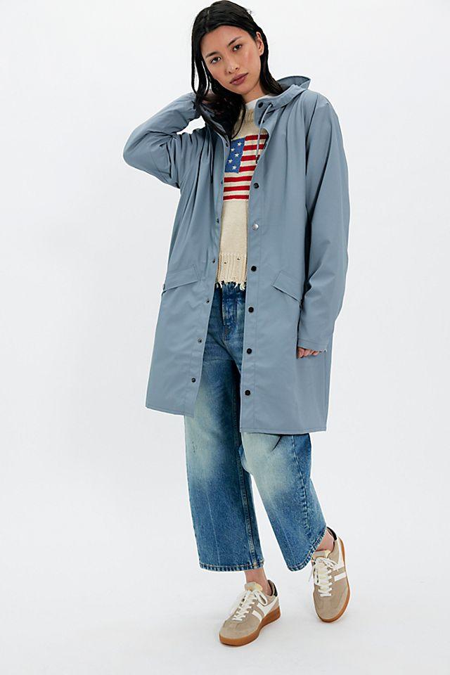 RAINS Long Jacket by R AI NS | FREE PEOPLE
