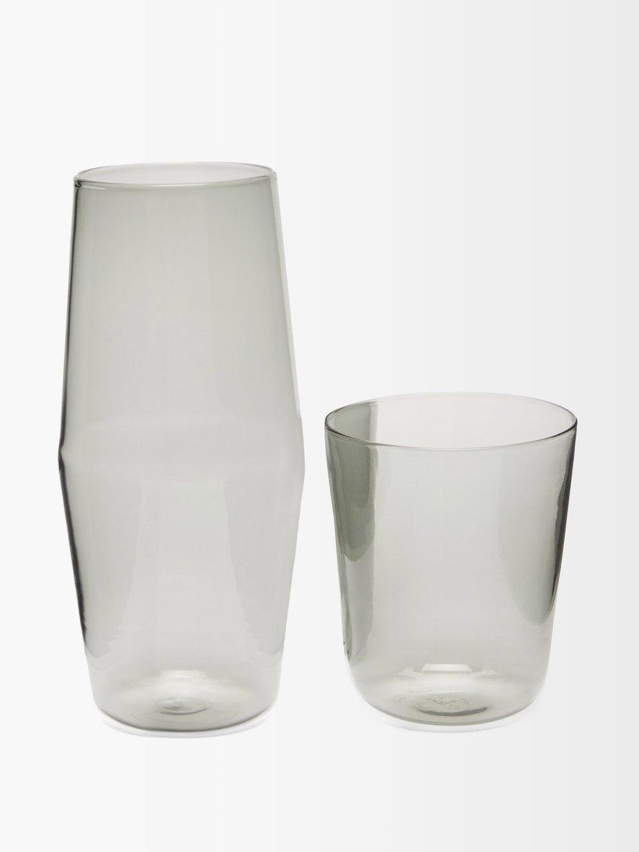 Luisa Bon Nuit carafe and glass set by R+D.LAB