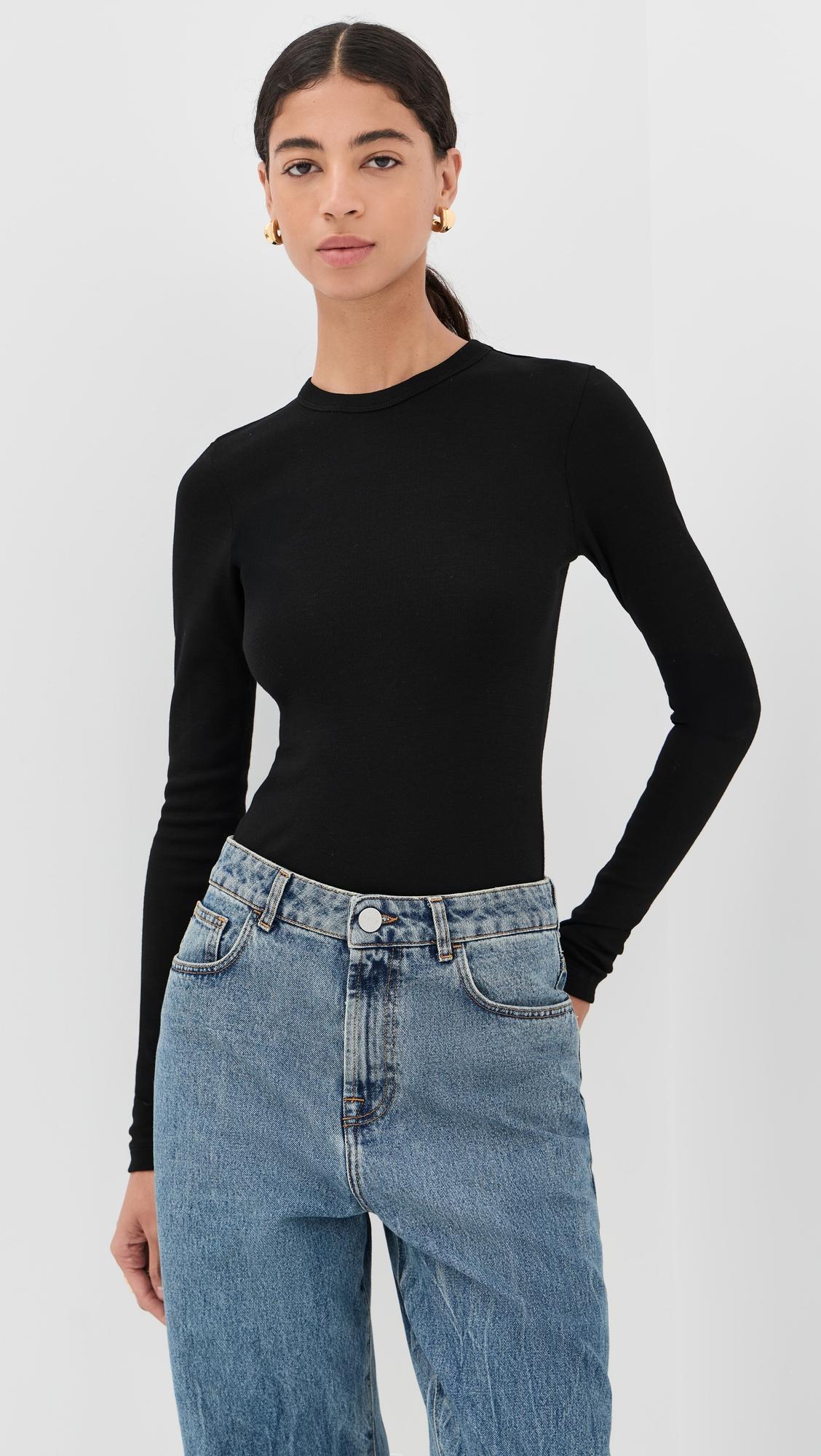 Fine Merino Long Sleeve Top by RÓHE