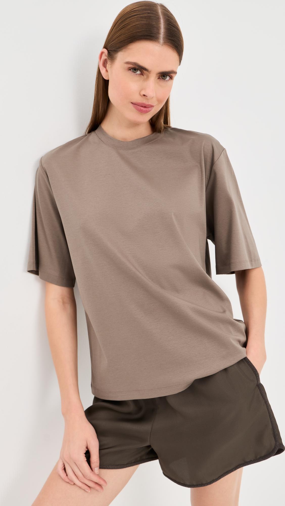Oversized Cotton Silk T-Shirt by RÓHE