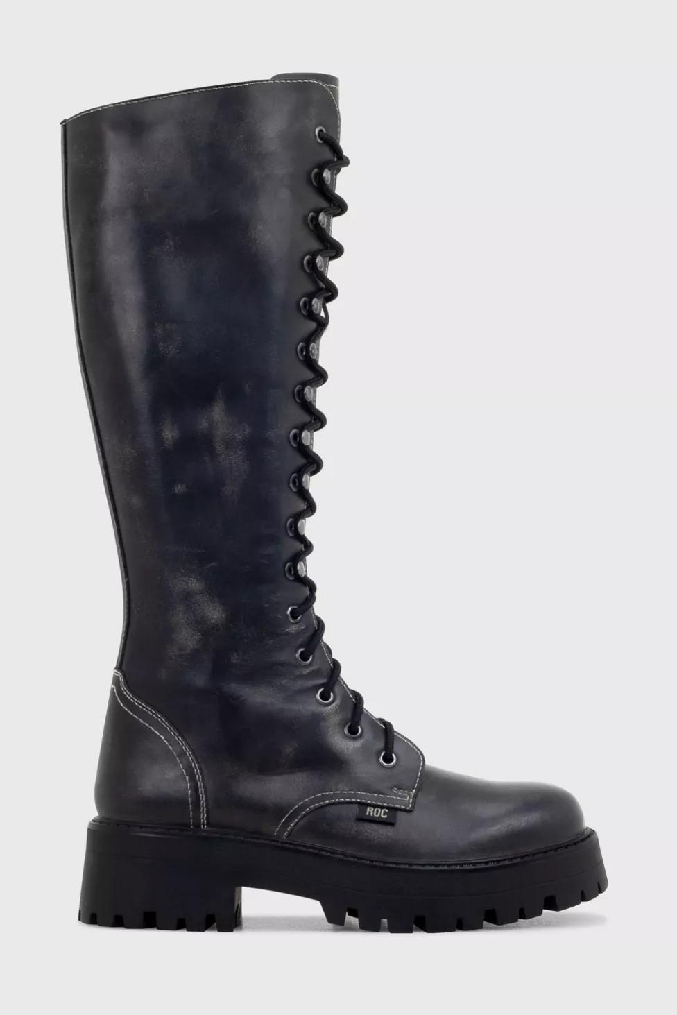 ROC Cadet Leather Lace-Up Boot by R OC BOOTS AUSTRALIA