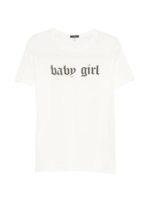 Baby Girl logo-print T-shirt by R13