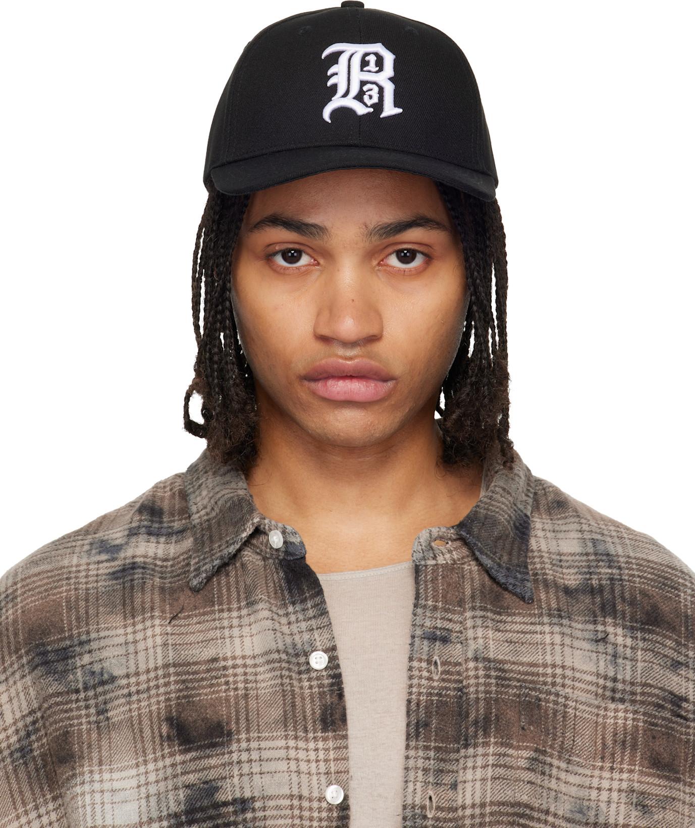 Black Logo Baseball Cap by R13