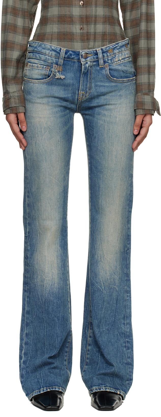 Blue Boy Flare Jeans by R13