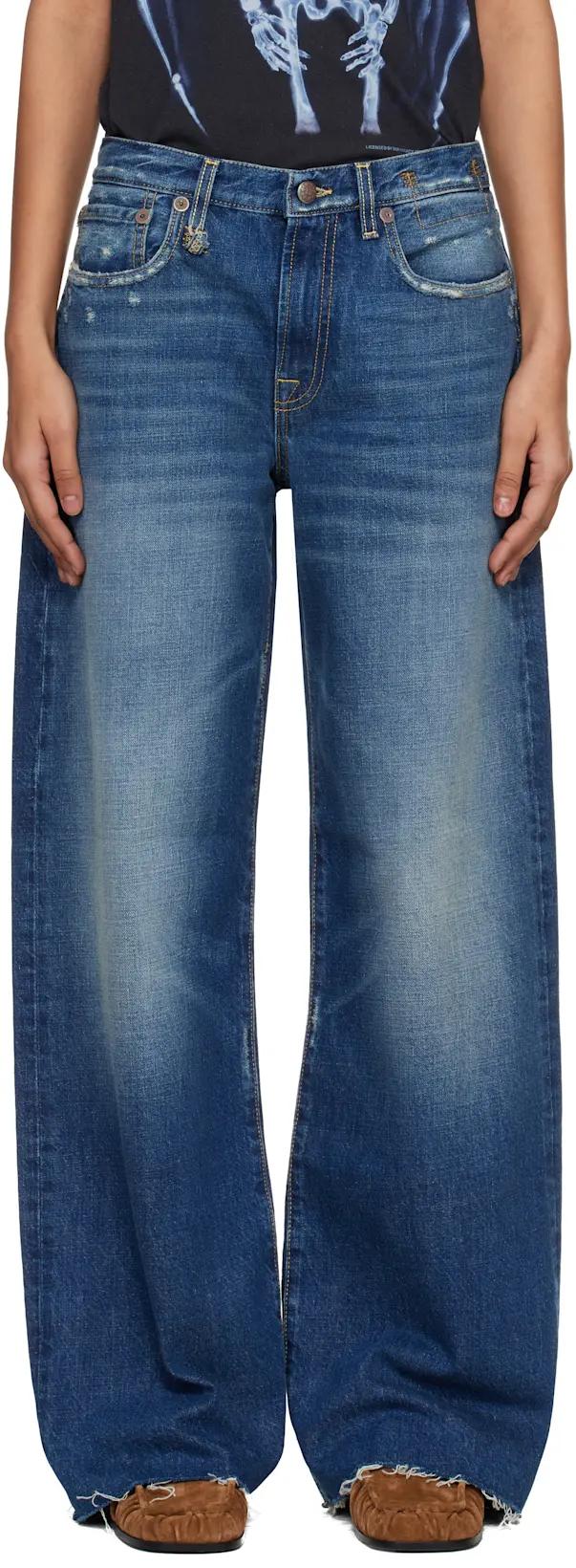 Blue D'Arcy Loose Jeans by R13