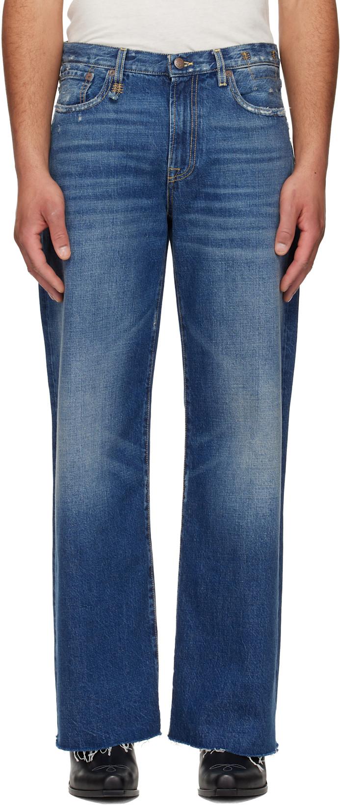 Blue D'Arcy Loose Jeans by R13