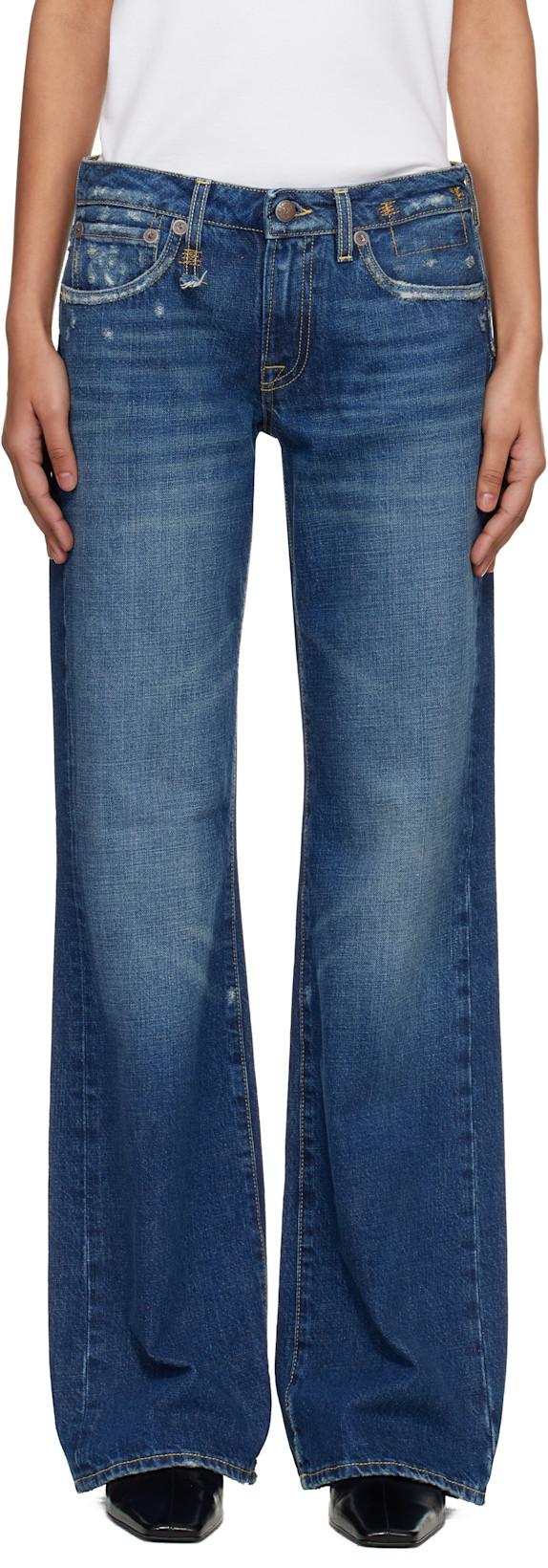 Blue Effie Jeans by R13