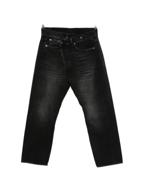 Crossover belt-loop jeans by R13