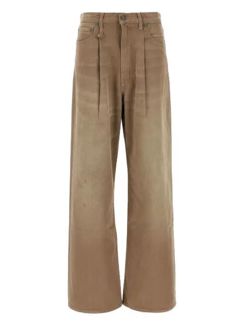 Damon pleated jeans by R13