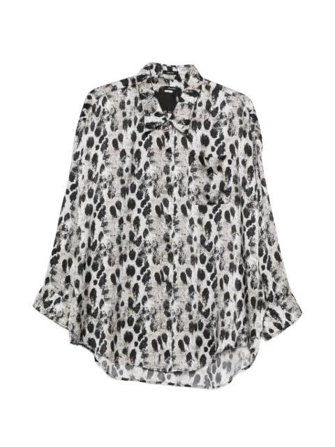 Drop Neck buttoned shirt by R13