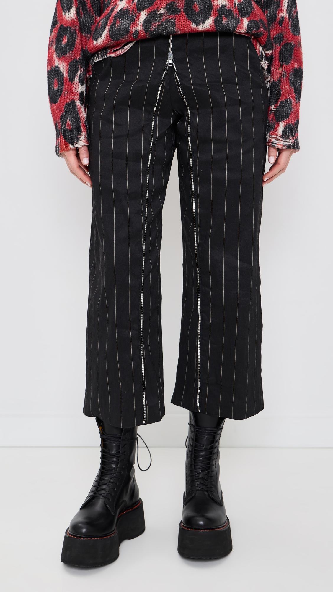 Front Zip Trousers by R13