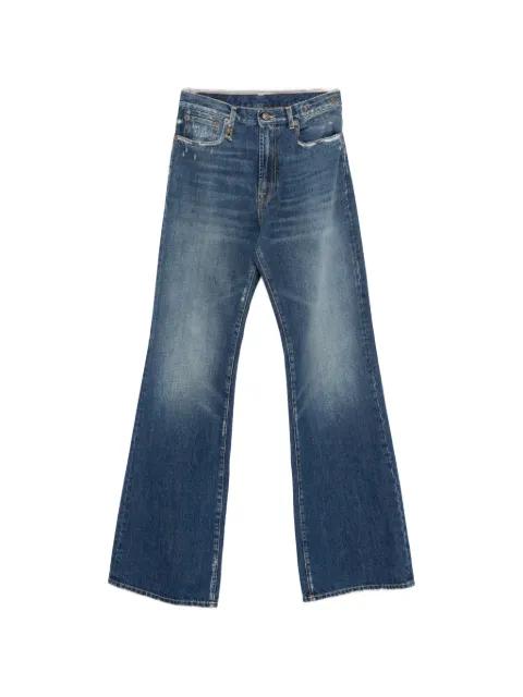 Janes distressed straight jeans by R13