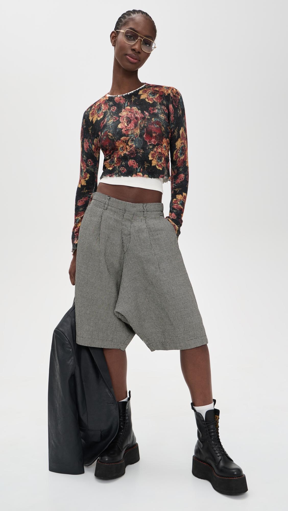 Jumbo Tailored Shorts by R13