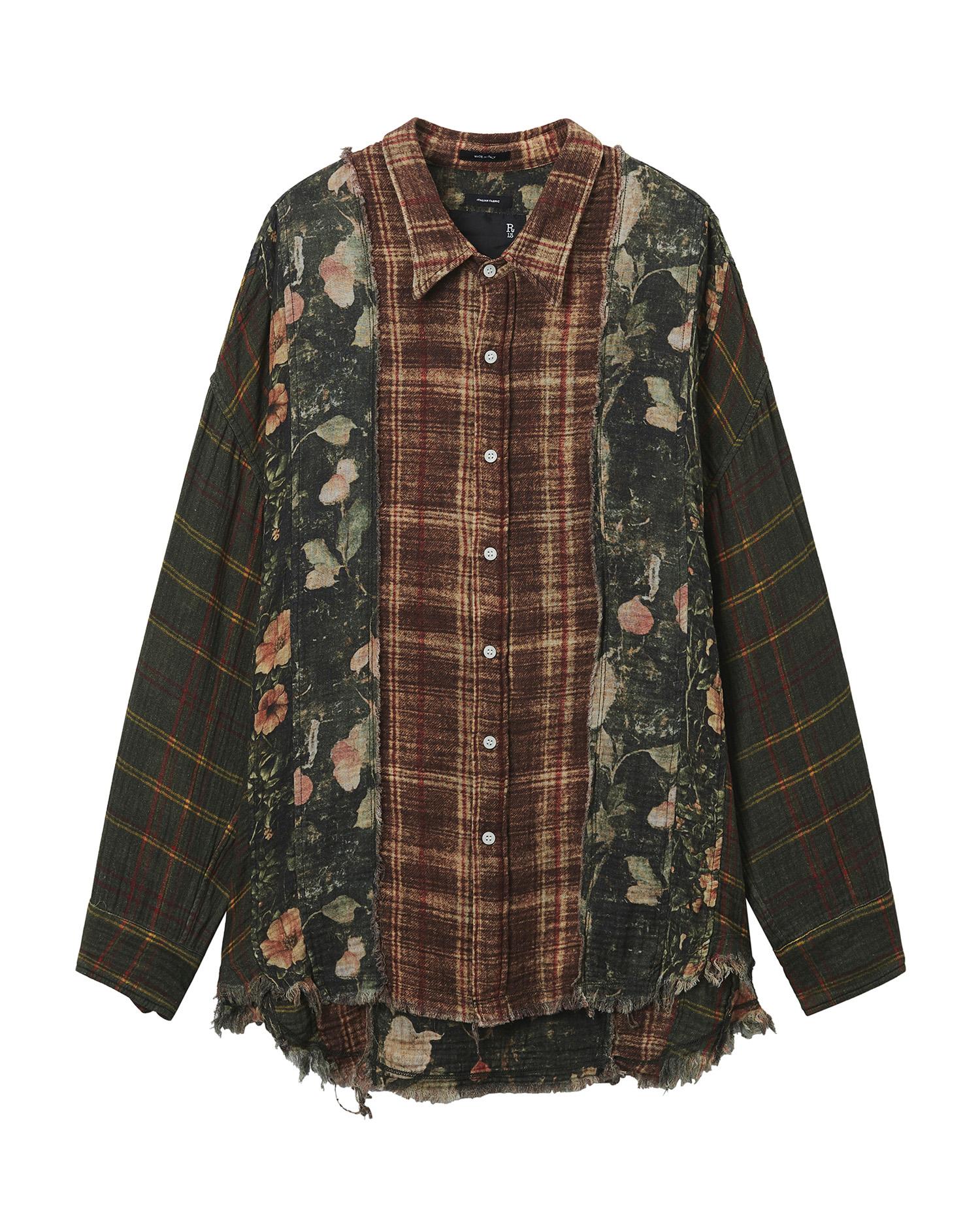 Multi-strip shirt by R13