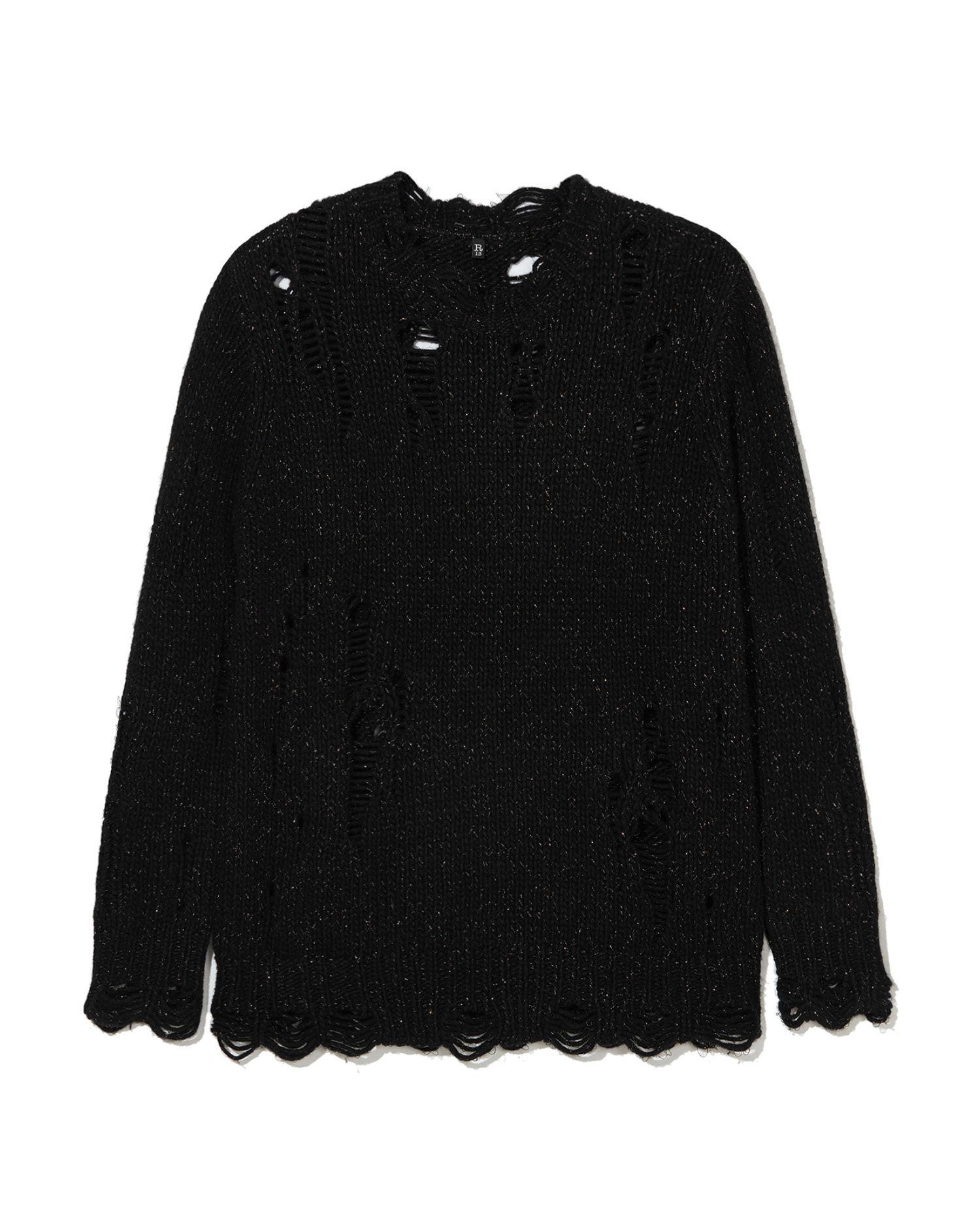 Oversized distressed sweater by R13