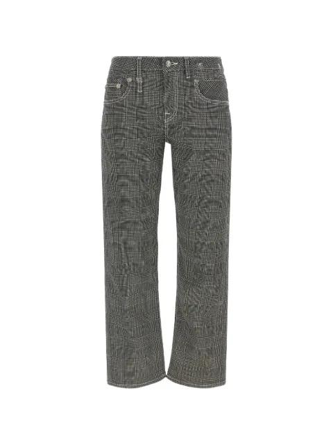 Prince Of Wales buttoned trousers by R13