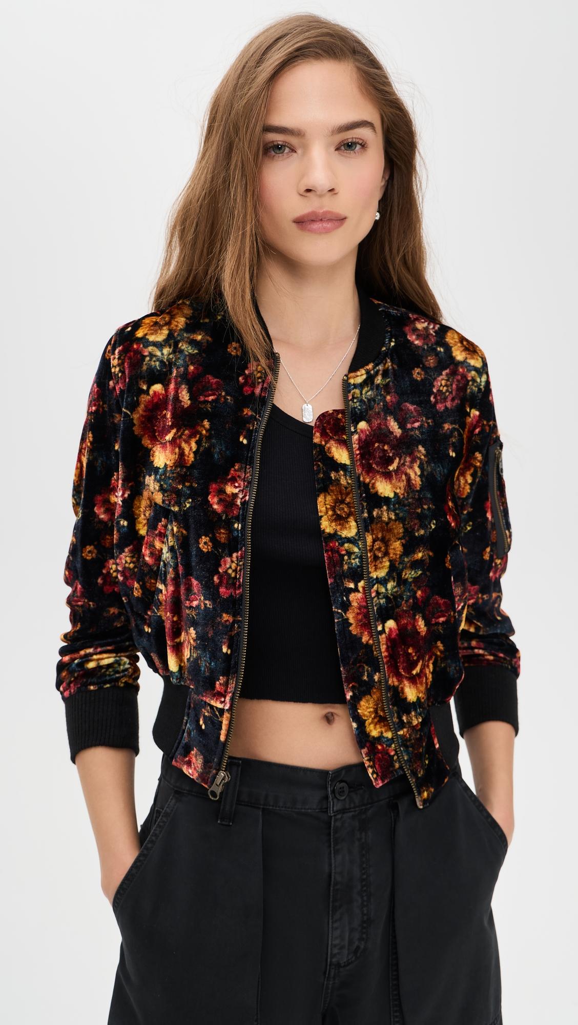 Shrunken Flight Bomber Jacket by R13