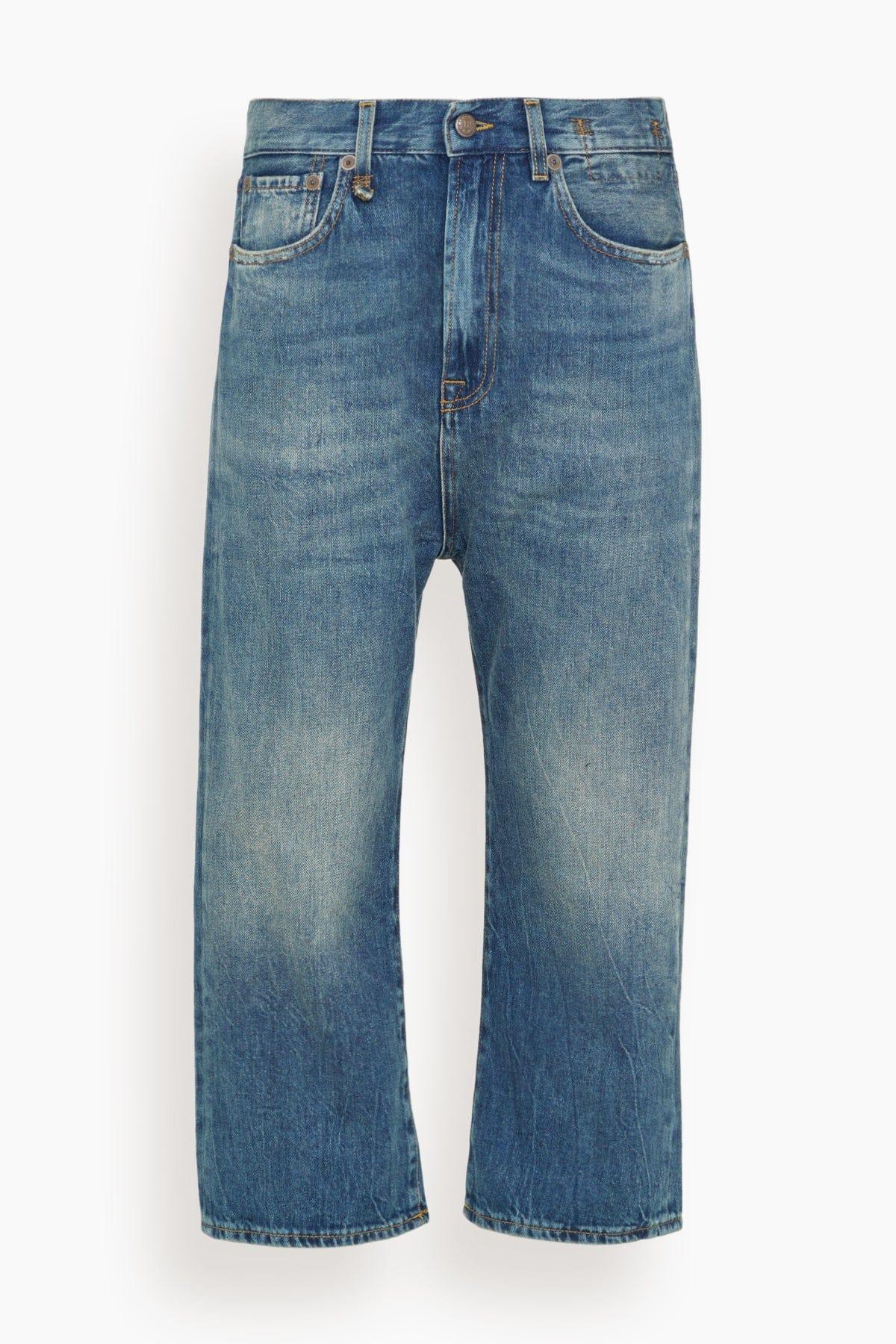 Tailored Drop Jean in Kellen Blue by R13
