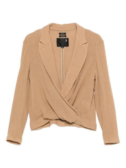 Twisted Lapel top by R13